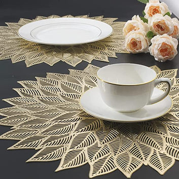 Flower Shape Table mat Round- Set of 2