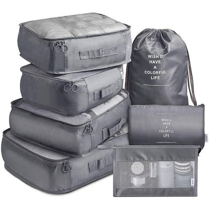 7-Piece Travel Organizer Set