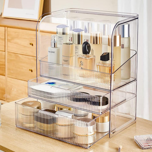 Transparent Cosmetic Makeup Organizer