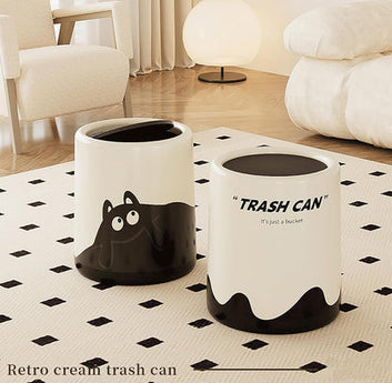 Stylish Trash Can with Lid (8-Litre)